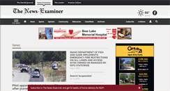 Desktop Screenshot of news-examiner.net